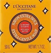Духи, Парфюмерия, косметика Мыло - L'occitane Karite Curcuma Extra Gentle Soap