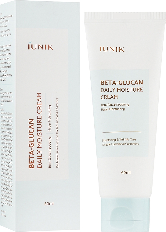 УЦЕНКА Увлажняющий крем для лица - iUNIK Beta-Glucan Daily Moisture Cream * — фото N3