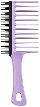 Гребінець із широкими зубцями - Tangle Teezer Wide Tooth Comb Black Lilac — фото N1