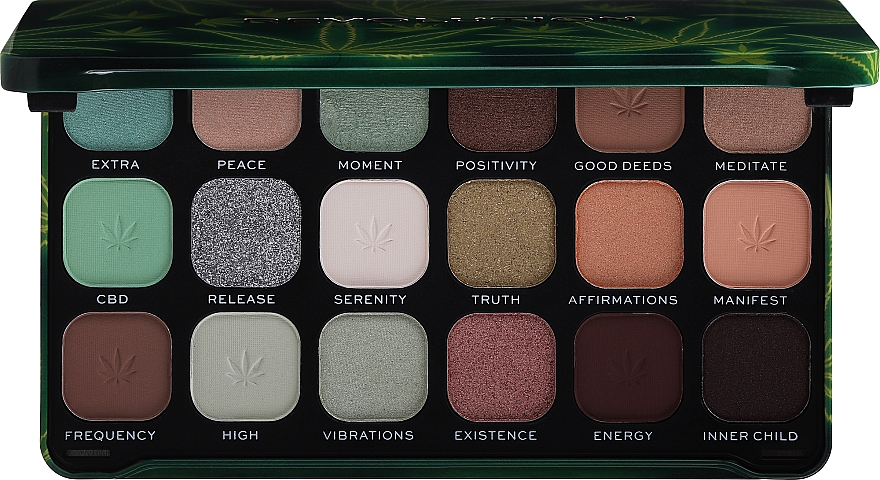 Палітра тіней для повік - Makeup Revolution Forever Flawless Chilled Vibes Eyeshadow Palette — фото N1