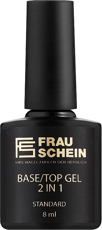 База и топ 2в1 для ногтей - Frau Schein Standard Base/Top Gel Polish 2 in 1 