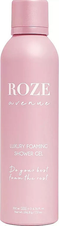 Роскошный пенящийся гель для душа - Roze Avenue Luxury Foaming Shower Gel — фото N1