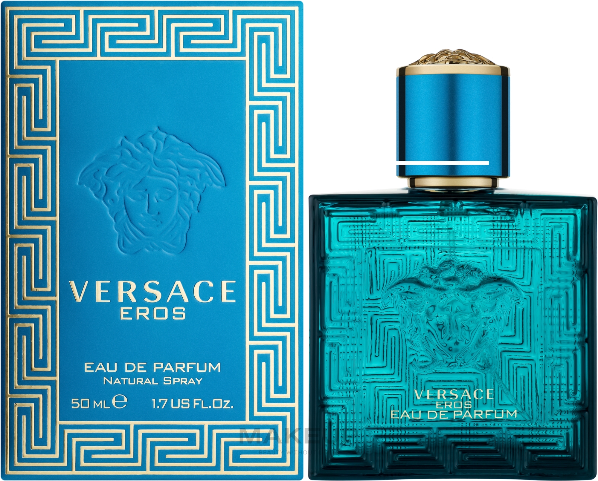 Versace Eros Eau De Parfum - Парфумована вода — фото 50ml