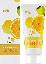 Балансирующая пенка для умывания с лимоном - Tenzero Balancing Foam Cleanser Lemon — фото N2