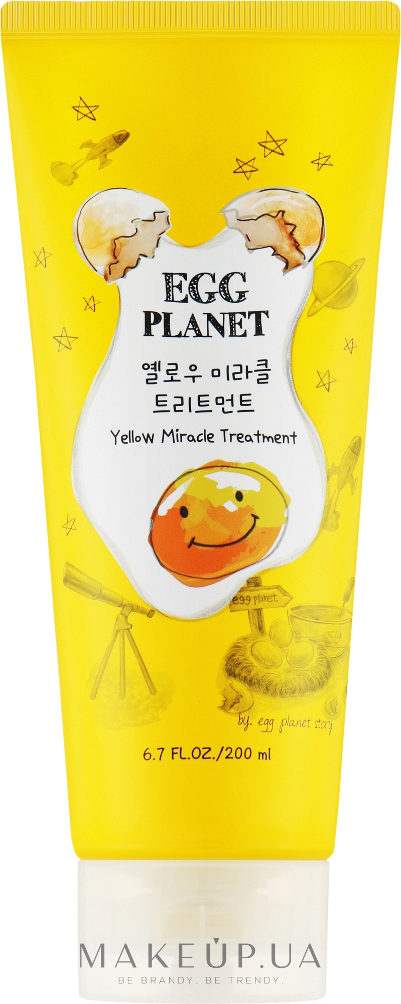 Маска для волос - Daeng Gi Meo Ri Egg Planet Yellow Miracle Treatment — фото 200ml