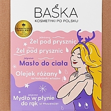 Парфумерія, косметика Набір для тіла і волосся, 5 продуктів - Baska