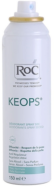 Дезодорант-антиперспирант - RoC Keops 24H Deodorant Spray Normal Skin — фото N2