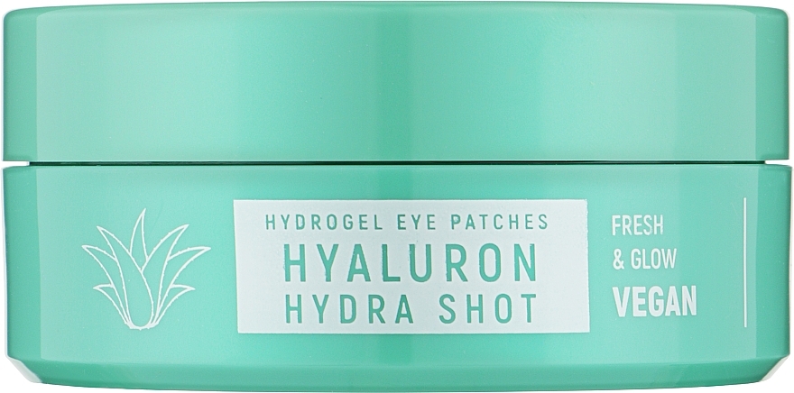 Патчи навколо очей з алое вера - Workaholic's Hydrogel Eye Patches Hyaluron Hydra Shot — фото N1