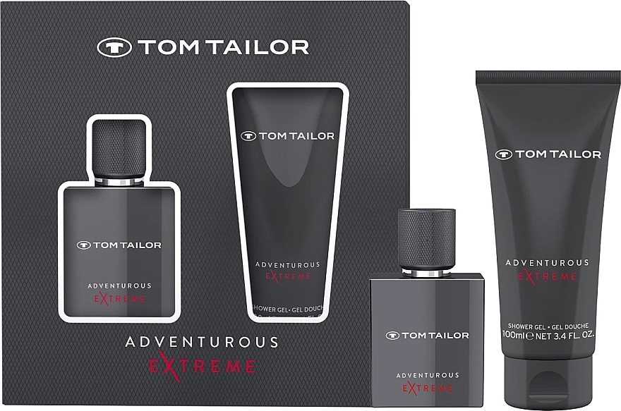 Tom Tailor Adventurous Extreme - Набір (edt/30ml + sh/gel/100ml) — фото N1