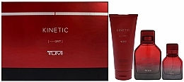 Tumi Kinetic - Набір (edp/100ml + edp/30ml + sh/gel/200ml) — фото N1