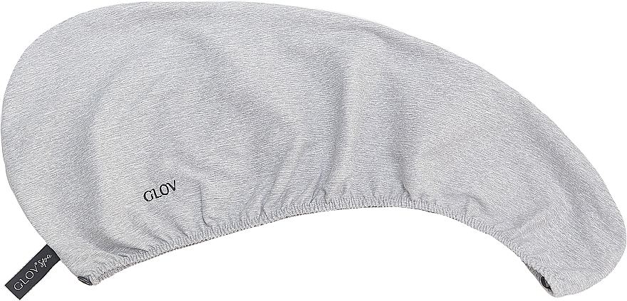 Рушник для волосся "Спорт", сірий - Glov Hair Wrap Sport Grey — фото N2