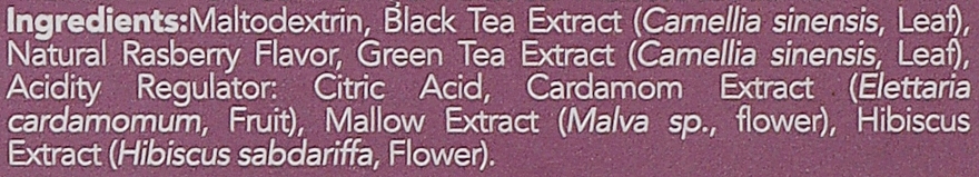 Смесь экстракта трав с натуральным чаем с ароматом малины - Farmasi Nutriplus Serenity  — фото N3