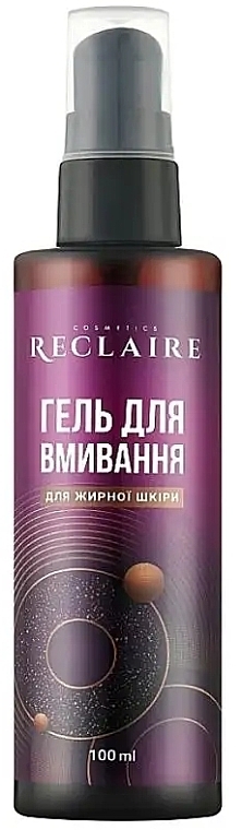 Гель для умывания для жирной кожи - Reclaire