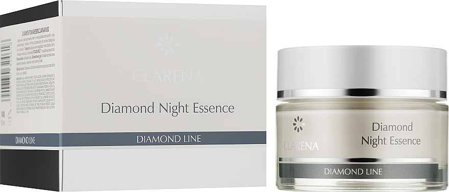 Алмазна нічна есенція-крем - Clarena Anti Age De LUX Line Diamond Night Essence — фото N2