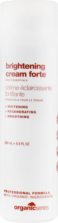 Осветляющий крем для лица - Organic Series Brightening Cream Forte — фото N2