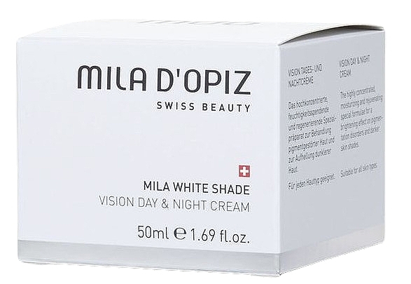 24-годинний крем для обличчя - Mila D’Opiz Mila White Shade Vision Day + Night Cream — фото N2