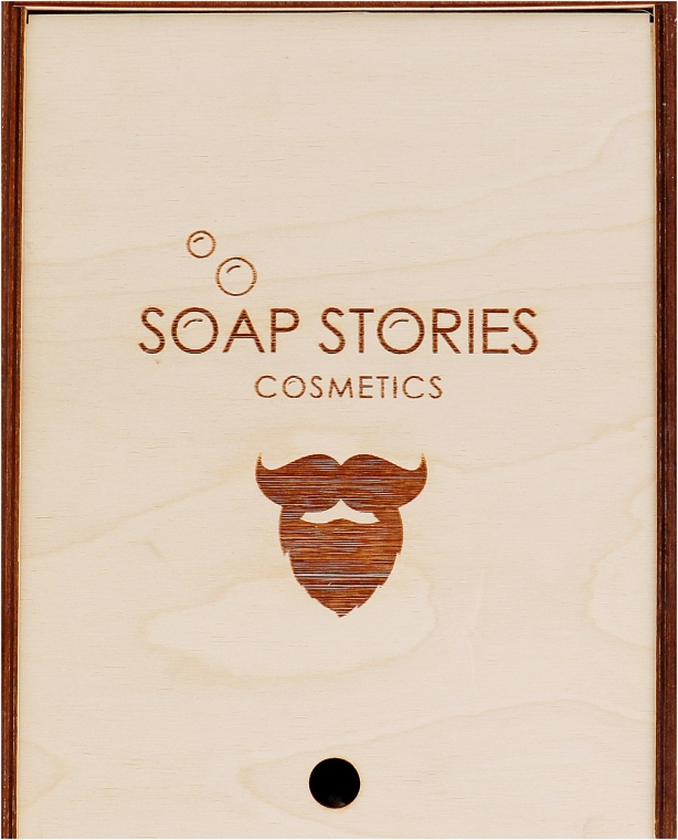 Набор "Табачный взрыв" - Soap Stories(soap/140g + shmp/140g + b/oil/100g + b/wax/50g+ b/scrub/150g)