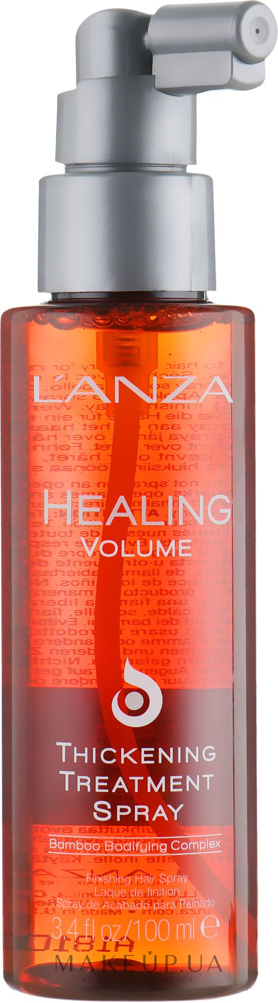 Спрей для объема волос - L'Anza Healing Volume Thickening Treatment Spray — фото 100ml