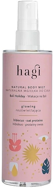 Мист для тела - Hagi Natural Body Mist Bali Holidays — фото N1