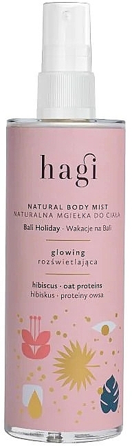 Міст для тіла - Hagi Natural Body Mist Bali Holidays — фото N1