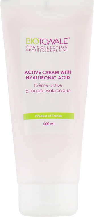 Активний крем з гіалуроновою кислотою - Biotonale Hyaluronic Acid Active Cream — фото N4
