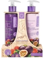 Духи, Парфюмерия, косметика Набор для рук "Маракуйя и гуава" - Grace Cole Fruit Works Nourishing Hand Care Duo Passion Fruit & Guava (wsh/500ml + lot/500ml)