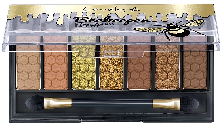 Палетка теней для век - Lovely Beekeeper Eyeshadow Palette — фото N2