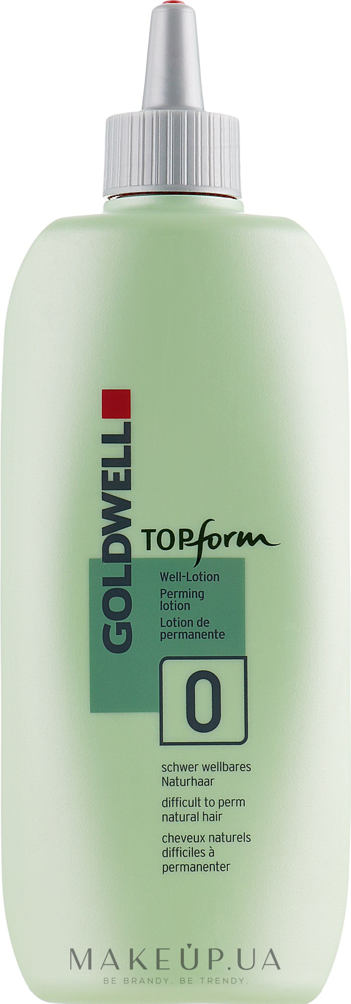 Химическая завивка для жестких трудноподдающихся завивке волос - Goldwell Topform 0 — фото 500ml