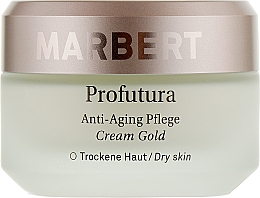 Духи, Парфюмерия, косметика Антивозрастной крем для лица - Marbert Profutura Anti-Aging Skin Care Cream Gold