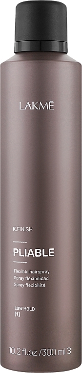 Лак для волос эластичной фиксации - Lakme K.Finish Pliable Flexible Hair Spray — фото N1