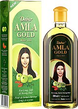 Масло для волос "Золотое" - Dabur Amla Gold Hair Oil — фото N3