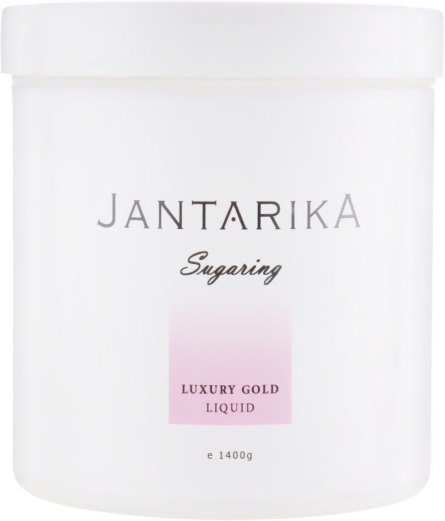 Сахарная паста для шугаринга, жидкая - JantarikA Luxury Gold Liguid — фото N5