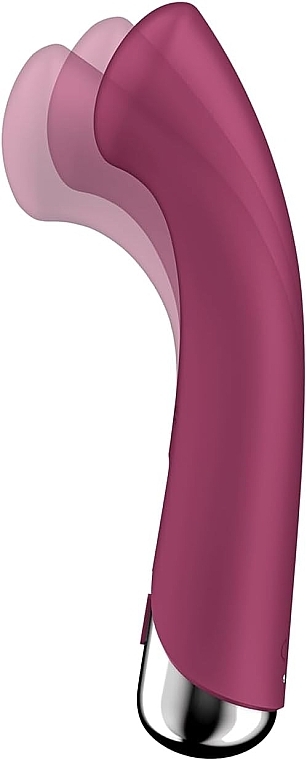 Вибратор для стимуляции точки G, красный - Satisfyer Spinning G-Spot 1 Red — фото N3