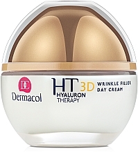 УЦЕНКА Дневной крем для лица с чистой гиалуроновой кислотой - Dermacol Hyaluron Therapy 3D Wrinkle Day Filler Cream * — фото N2