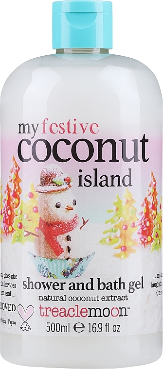 Гель для душу "Кокосовий рай" - Treaclemoon My Coconut Island Bath & Shower Gel — фото N1