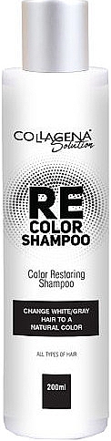 Шампунь для відновлення кольору волосся - Collagena Solution REcolor Shampoo — фото N1