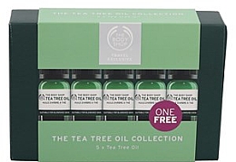 Духи, Парфюмерия, косметика Набор - The Body Shop Travel Exclusive Tea Tree Oil Collection (oil/5x10ml)