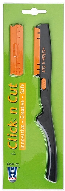 Безпечна бритва з 2 змінними лезами - Witte Click'n Cut — фото N1