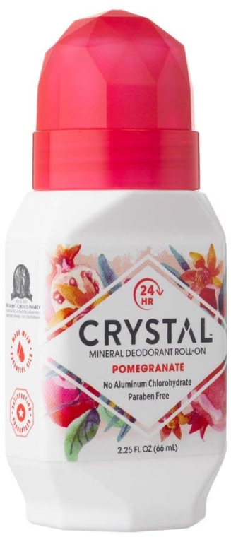 Роликовий дезодорант з ароматом Граната - Crystal Essence Deodorant Roll-On Pomegranate — фото N3