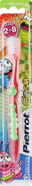 Дитяча зубна щітка "Гусениця", Варіант 2 - Pierrot Gusy Soft — фото N1
