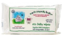 Парфумерія, косметика Серветки дитячі очищуючі Еко - Earth Baby Friendly Eco Baby Wipes