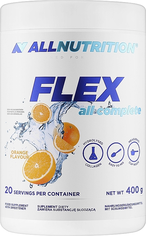 Комплекс для суглобів і зв'язок "Апельсин" - AllNutrition Flex All Complete Orange — фото N1