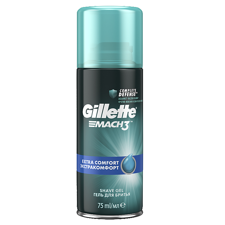 Гель для бритья "Успокаивающий" - Gillette Mach3 Soothing Gel — фото N5