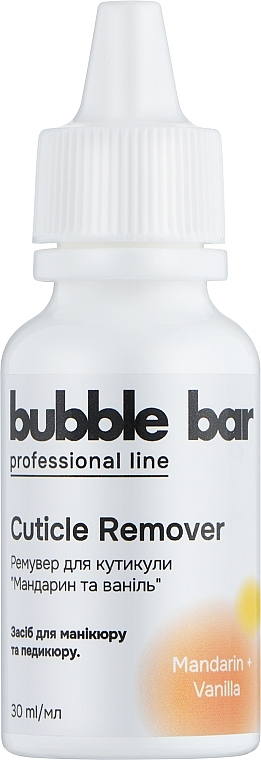 Ремувер для кутикулы "Мандарин и ваниль" - Bubble Bar Cuticle Remover — фото N1
