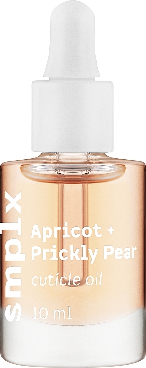 Олія для кутикули заспокійлива "Абрикоса + опунція" - SMPLX Apricot & Prickly Pear Soothing Cuticle Oil — фото N1