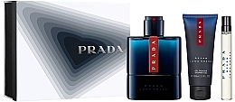 Духи, Парфюмерия, косметика Prada Luna Rossa Ocean - Набор (edt/100ml + sh/gel/100ml + edt/10ml)