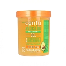 Парфумерія, косметика Зволожувальний гель для укладання волосся з авокадо - Cantu Avocado Hydrating Styling Gel