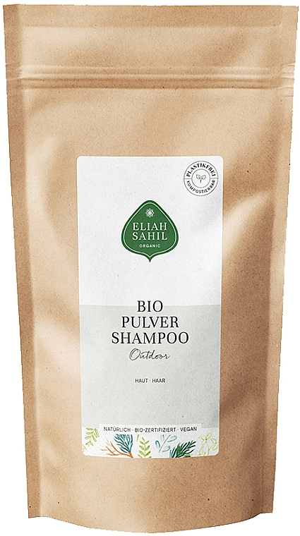 Органический шампунь-порошок для волос - Eliah Sahil Powder Shampoo Outdoor Refill — фото N1