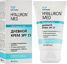 Денний крем для обличчя SPF 15 - Elfa Pharm Hyaluron5 Med Day Cream — фото N2