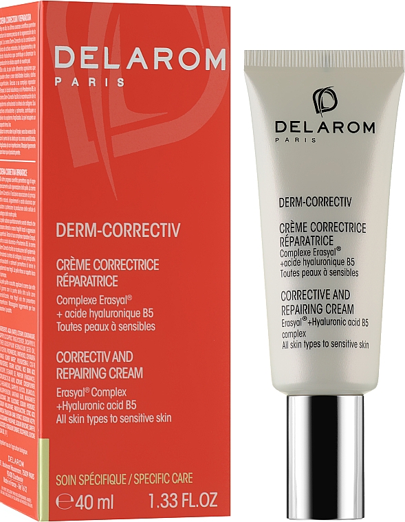 Корректирующий и восстанавливающий крем для лица - Delarom Corrective And Repairing Cream — фото N2